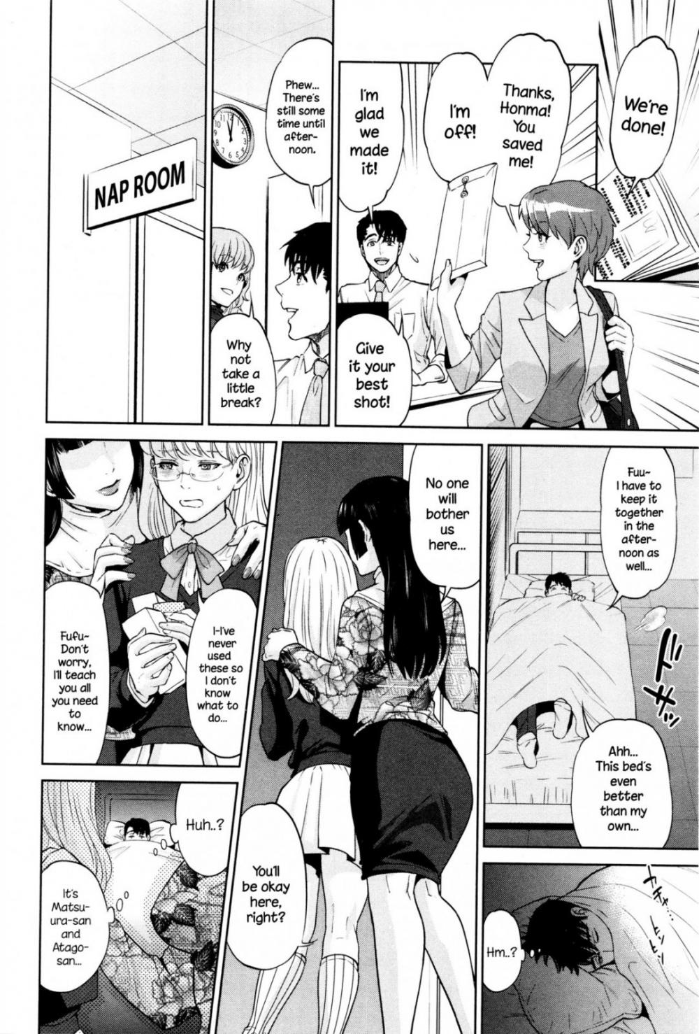 Hentai Manga Comic-Office Love Scramble-Chapter 4-4